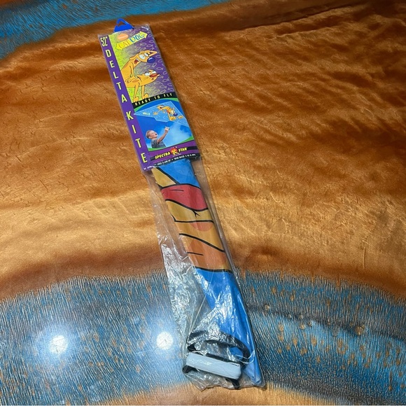 Vintage 90s spectra star cat dog nickelodeon kite new sealed VTG htf - Picture 2 of 7